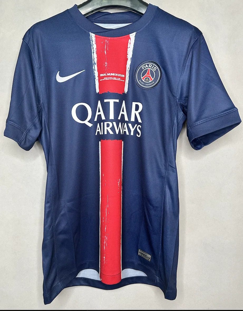 24-25 PSG Home Fans With Final Game Detail Jersey