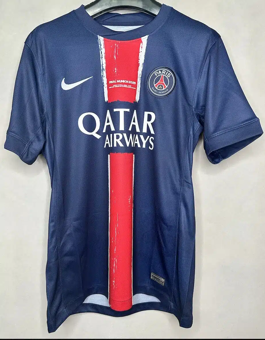 24-25 PSG Home Fans With Final Game Detail Jersey