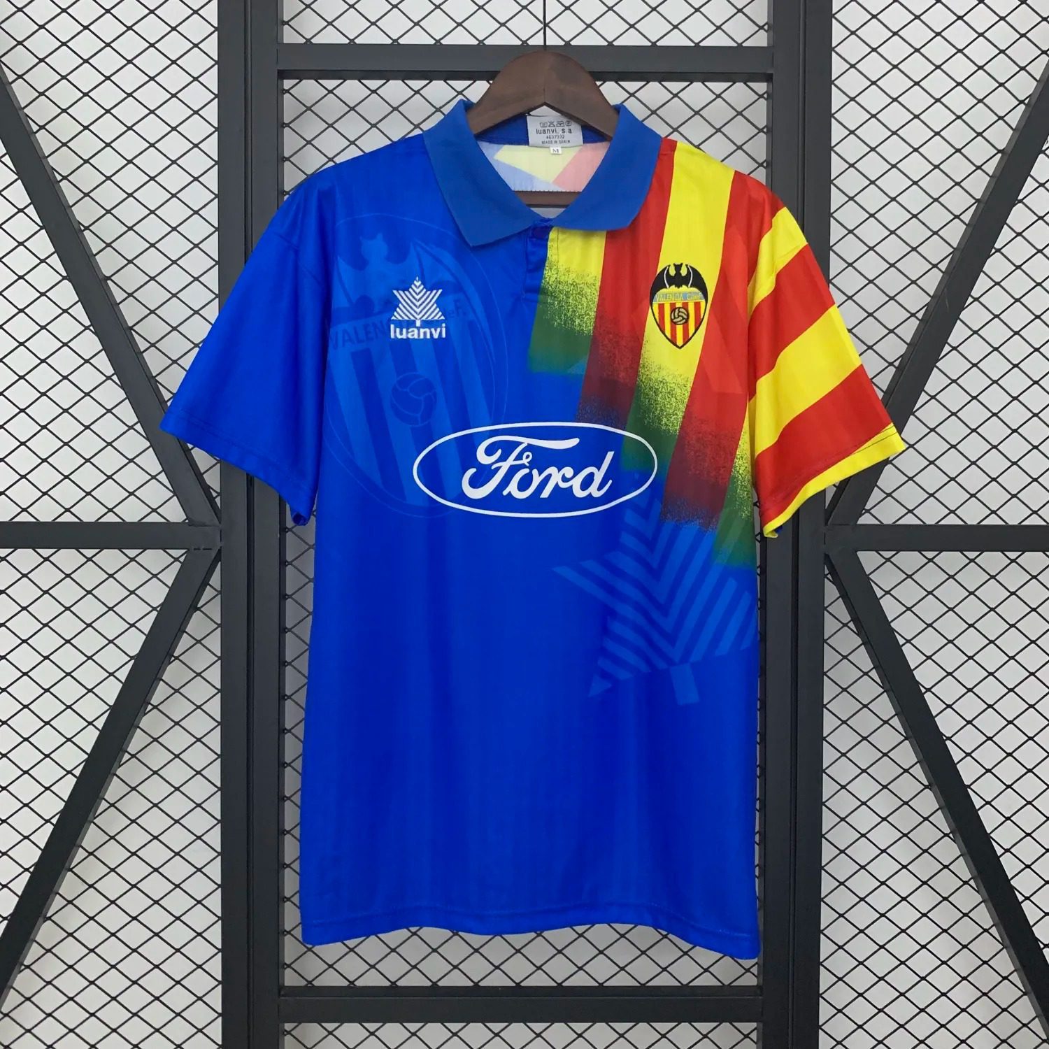 96-97 Valencia Away Retro Jersey