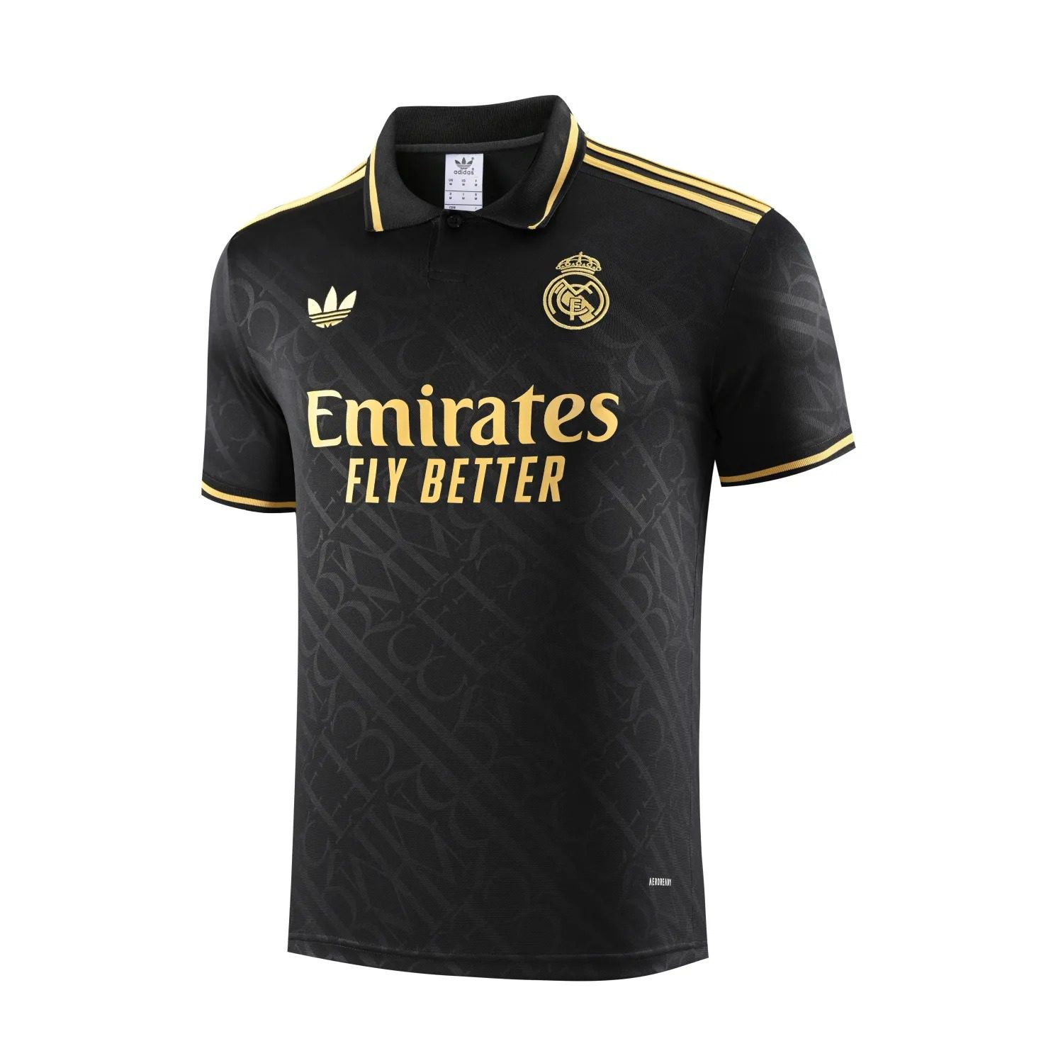 25-26 Real Madrid Black Polo