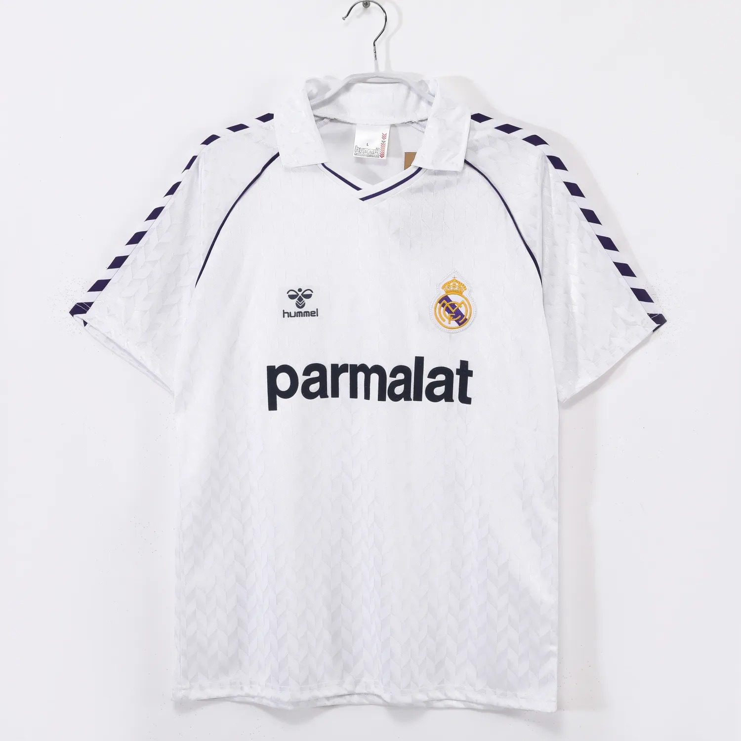 86-87 Real Madrid Home Retro Jersey