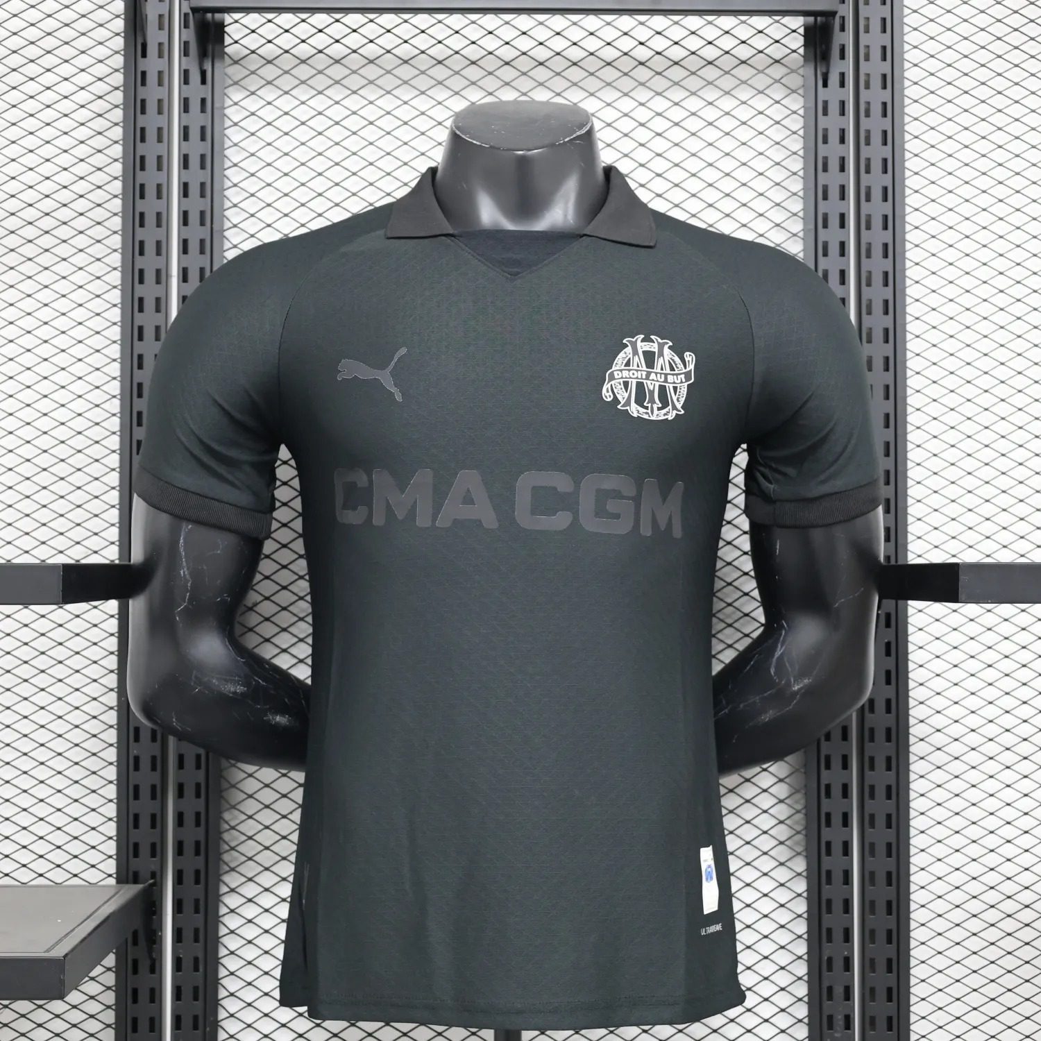 24-25 Olympique Marseille Black Anniversary Edition Player Jersey