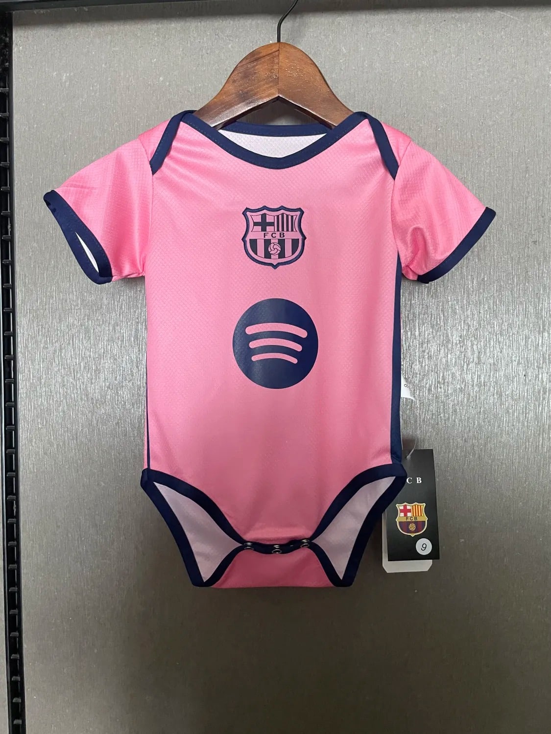 25-26 Barcelona Pink Baby Clothing