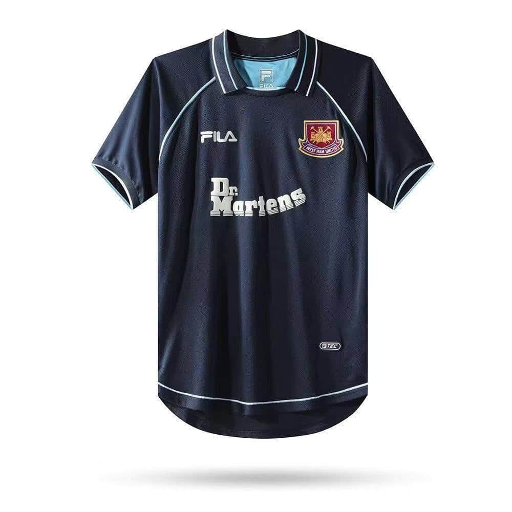 99-01 West Ham United second away Retro Jersey