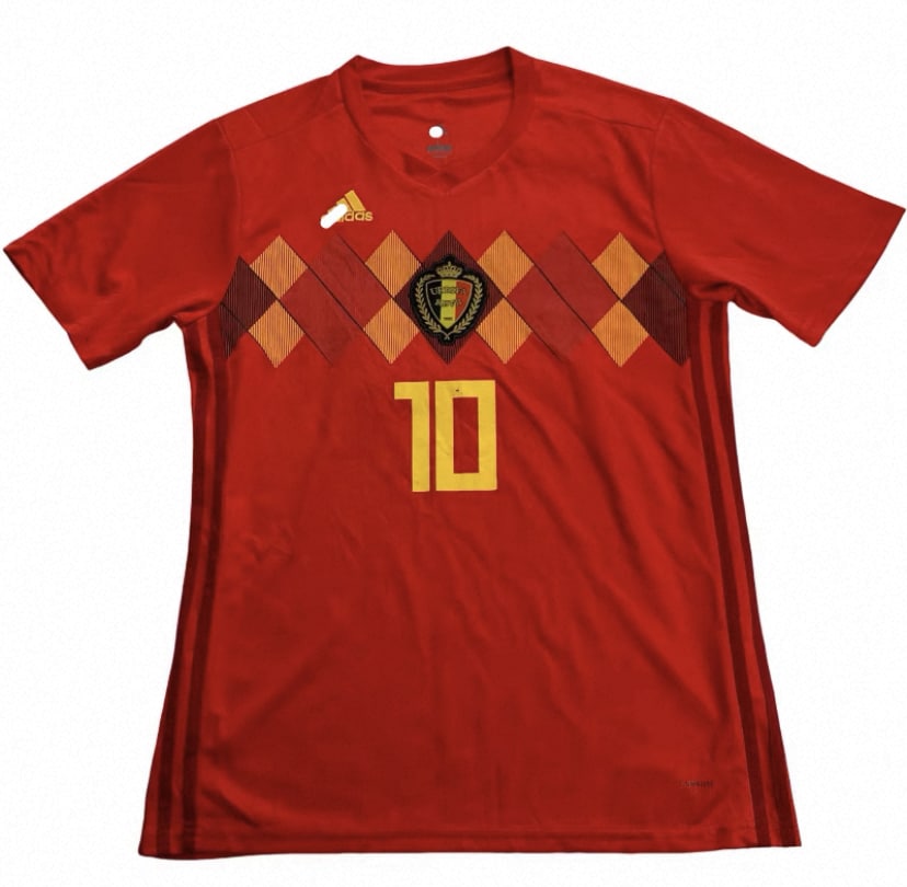 18-19 Belgium Home Fans Kit Football Jersey