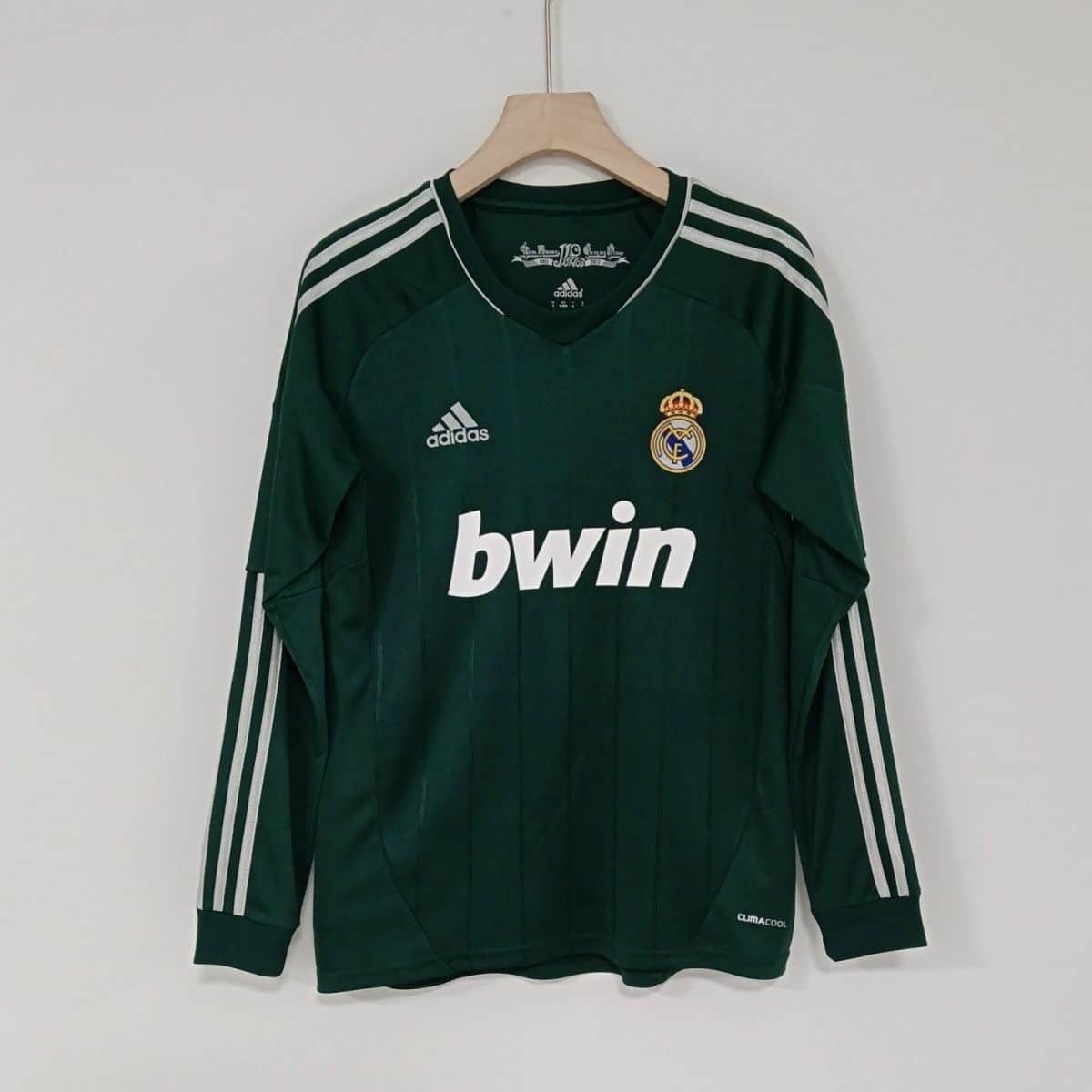 12-13 Real Madrid Away Player Vintage Long Sleeve Jersey