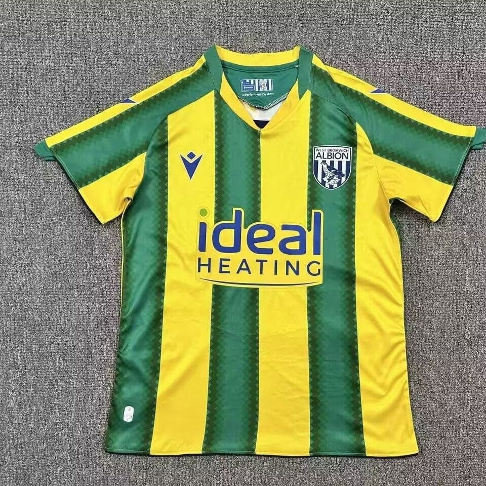 25-26 West Bromwich Albion (West Brom) Away Men's Short-Sleeve Niche Football Jersey/25-26西布郎客场男款短袖足球冷门球衣球迷