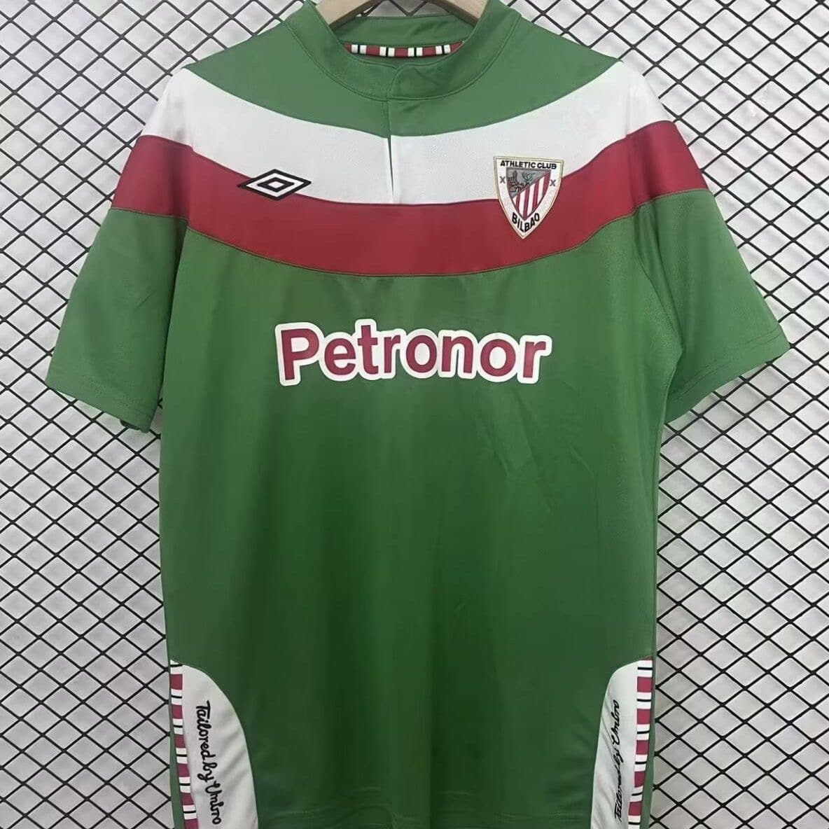 2011-12 Bilbao Away Vintage Short Sleeve Mens Jersey