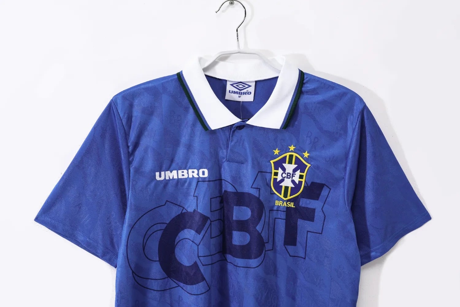 1991-1993 Brazil Away Retro Jersey/1991-1993巴西客场 - Image 3