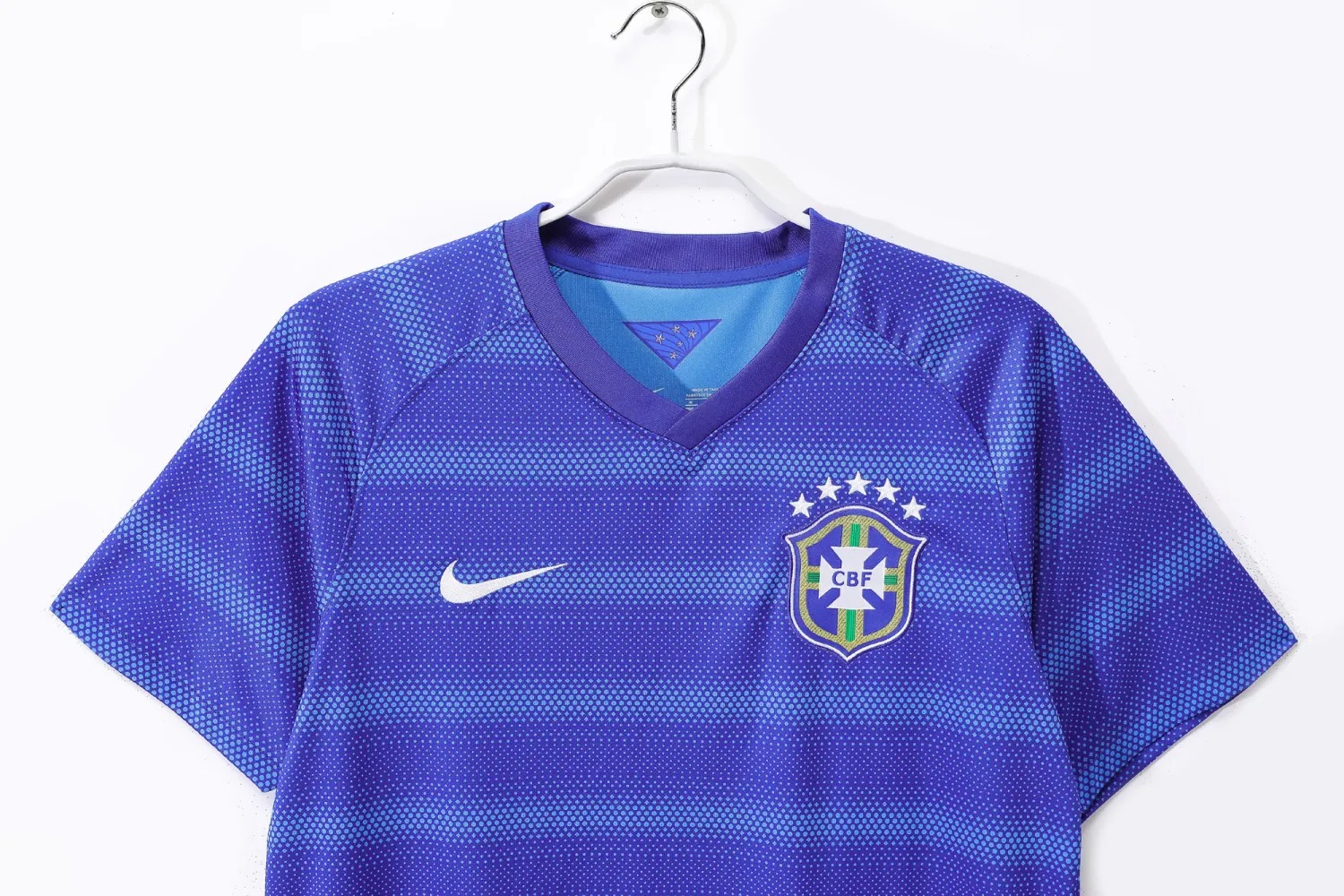 2014 Brazil Away Retro Jersey/2014巴西客场 - Image 2