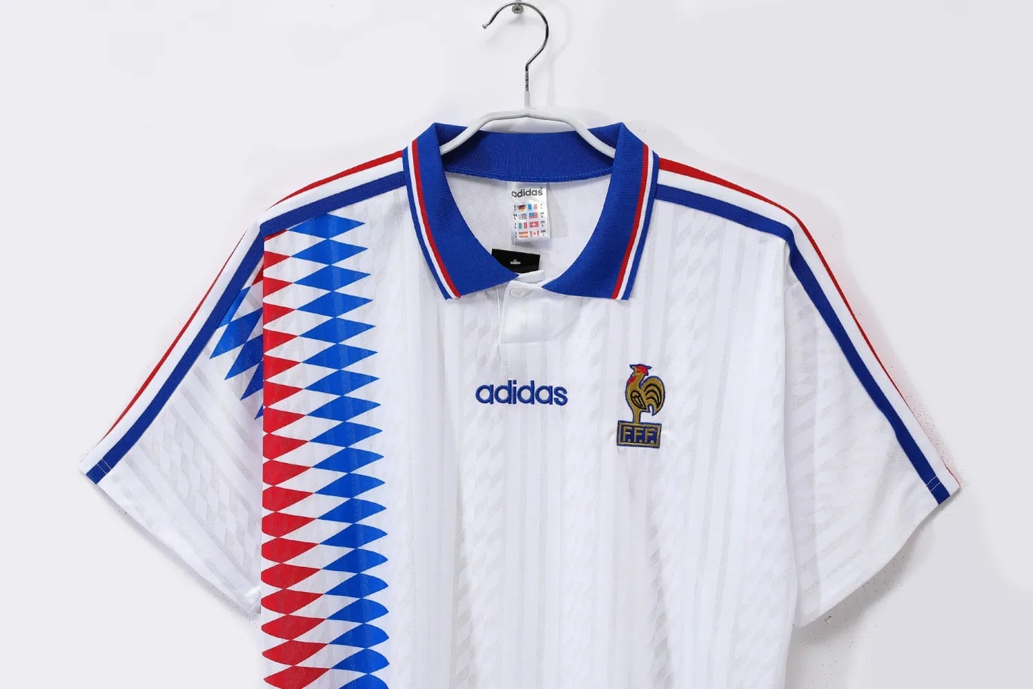 1994 France Away Retro Jersey/1994法国客场 - Image 3