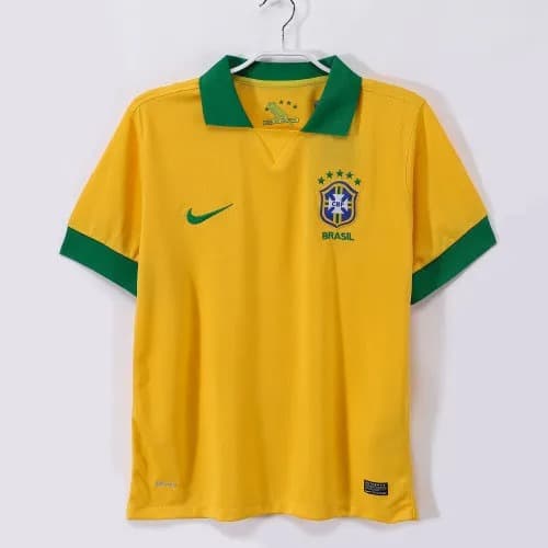 2013 Brazil Home Retro Jersey
