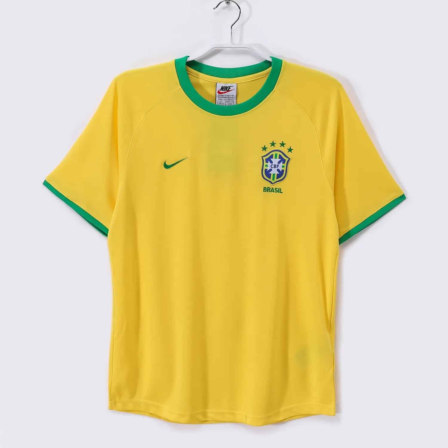 2000 Brazil Home Retro Jersey