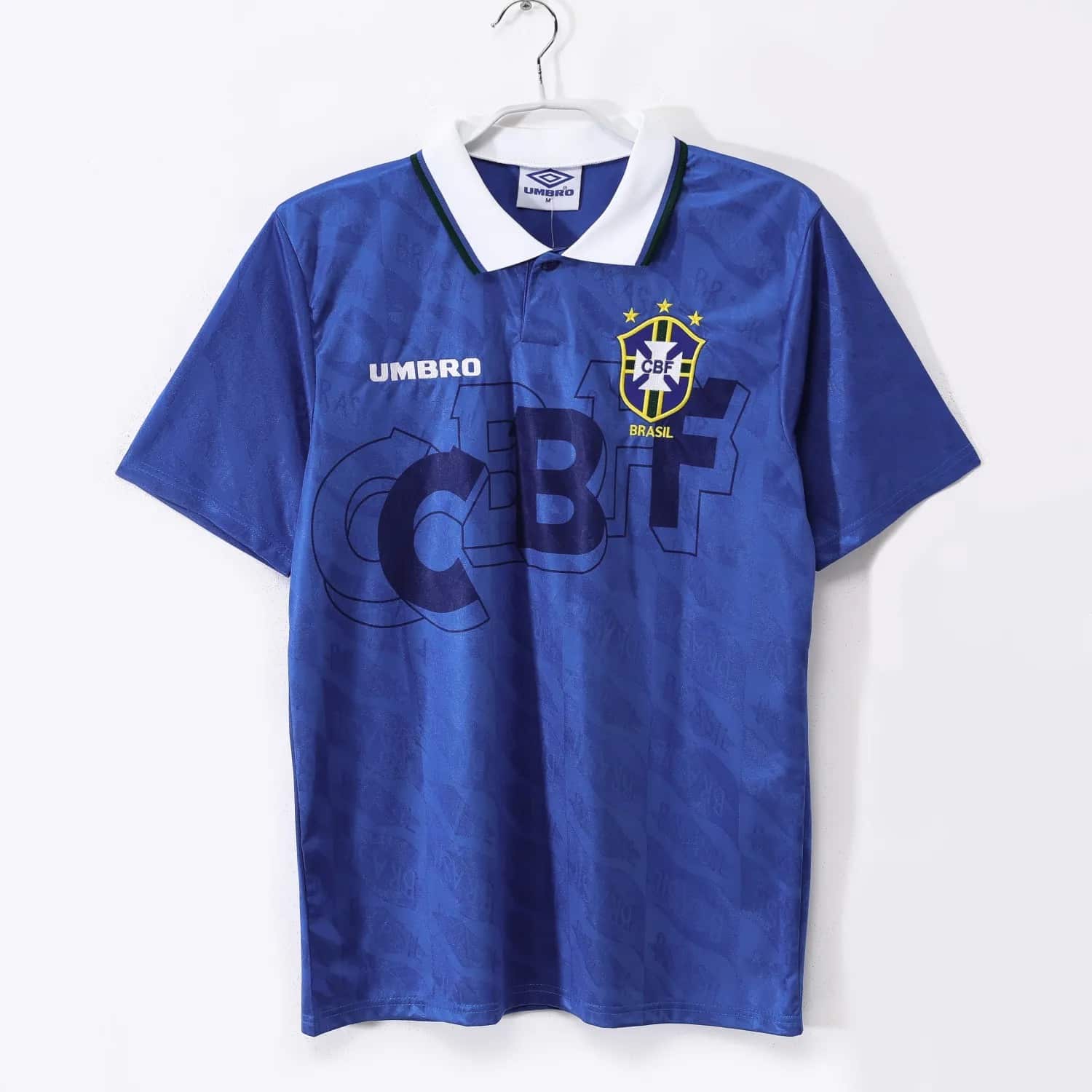 1991-1993 Brazil Away Retro Jersey
