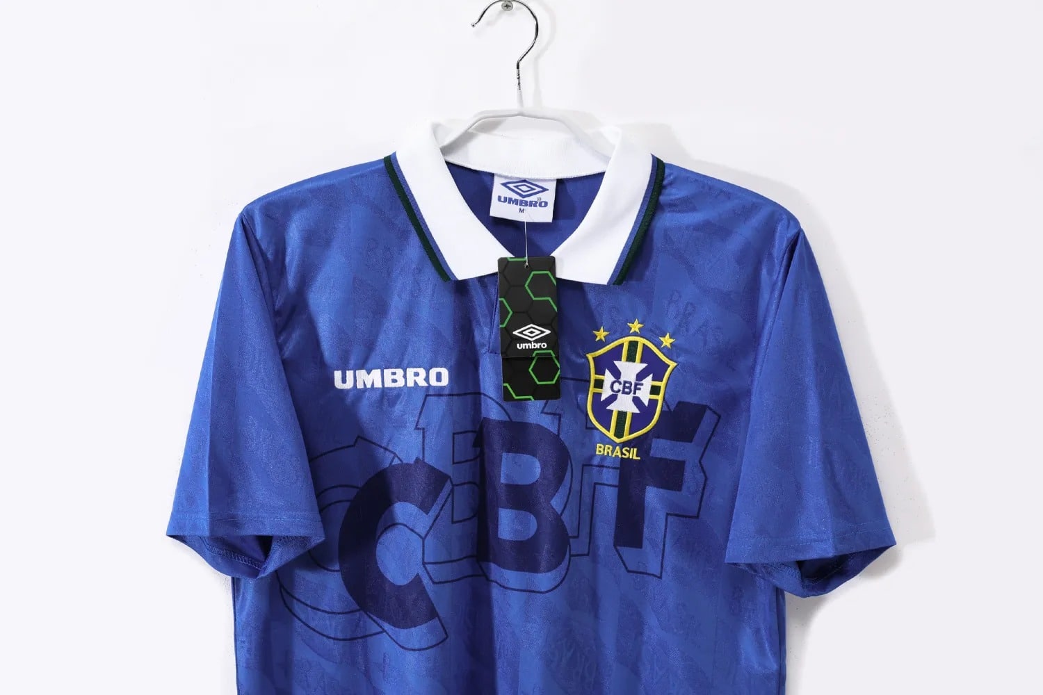 1991-1993 Brazil Away Retro Jersey/1991-1993巴西客场 - Image 4