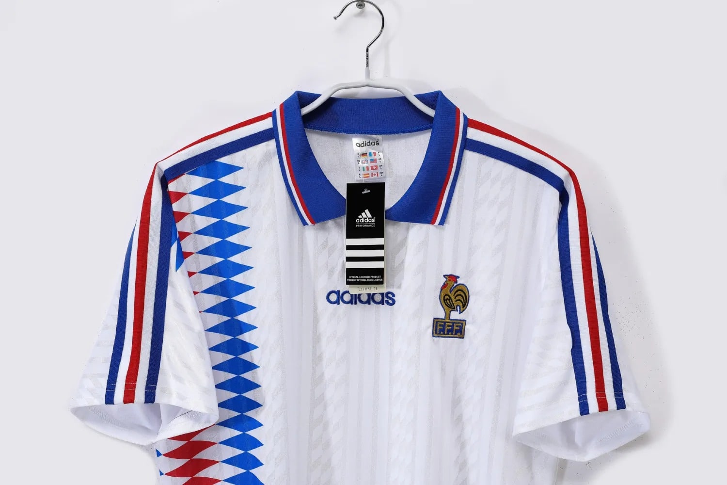 1994 France Away Retro Jersey/1994法国客场 - Image 4
